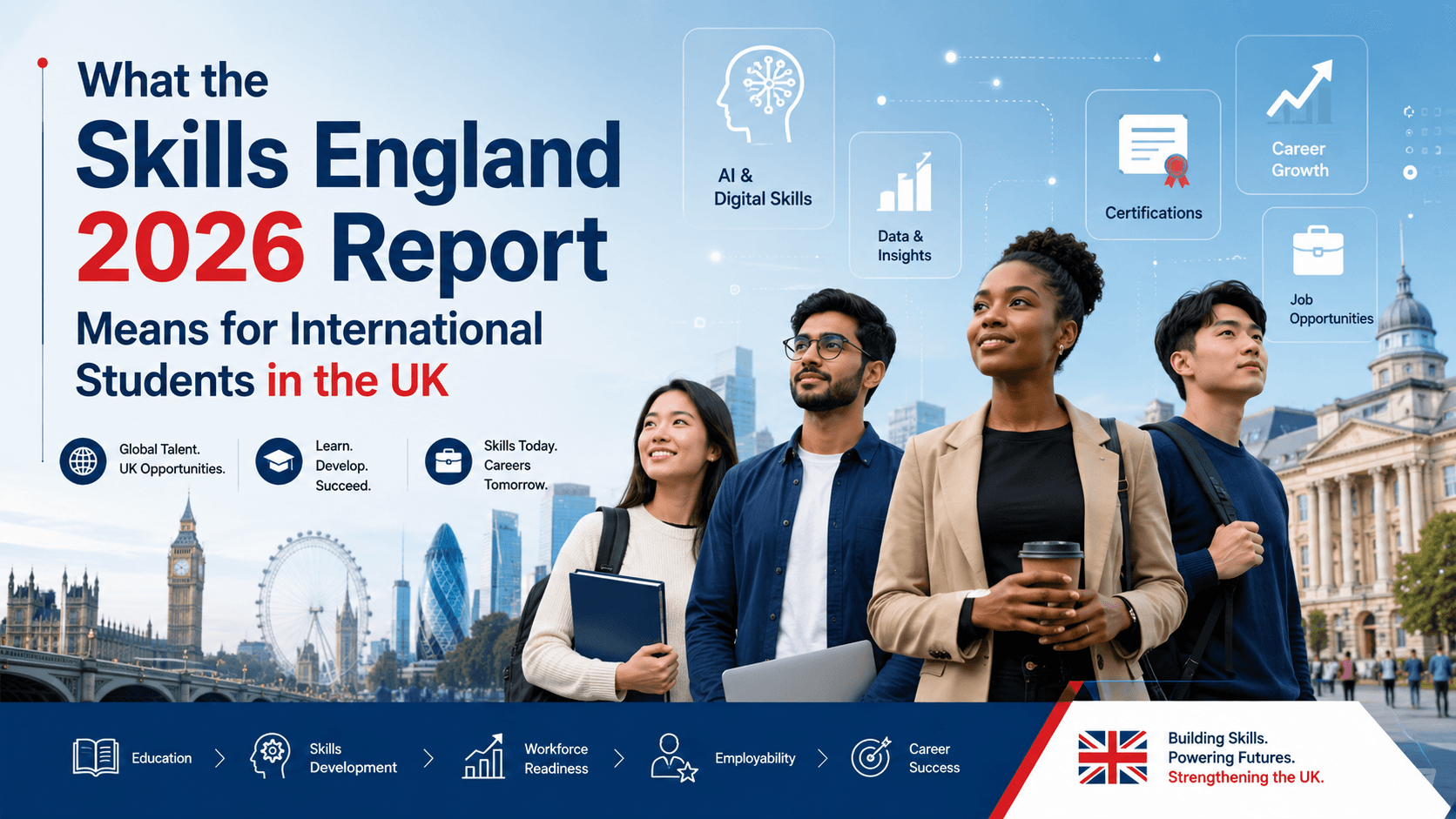 What the Skills England 2026 Report Means for International Students in the UK