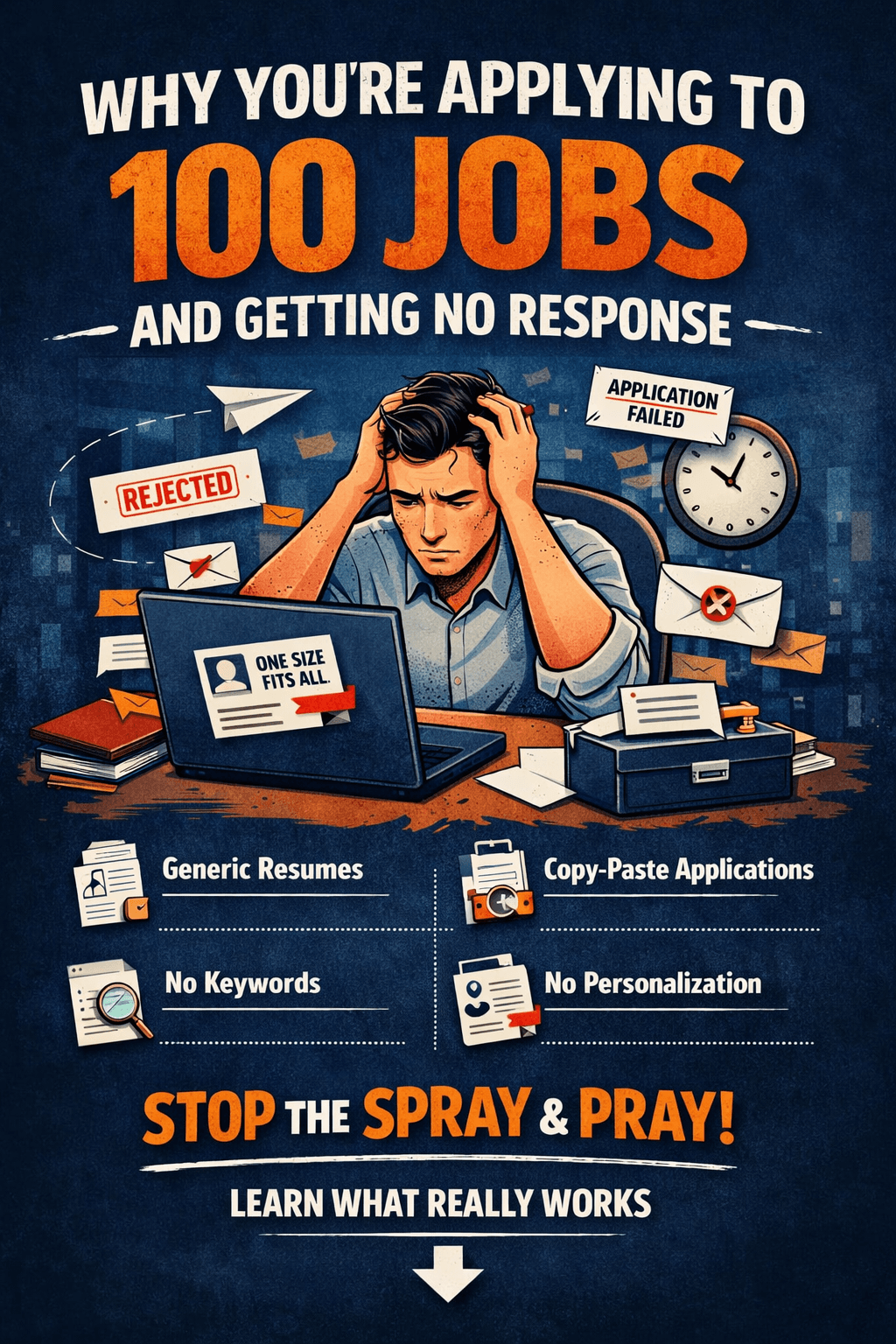 Why You’re Applying to 100 Jobs and Getting No Response