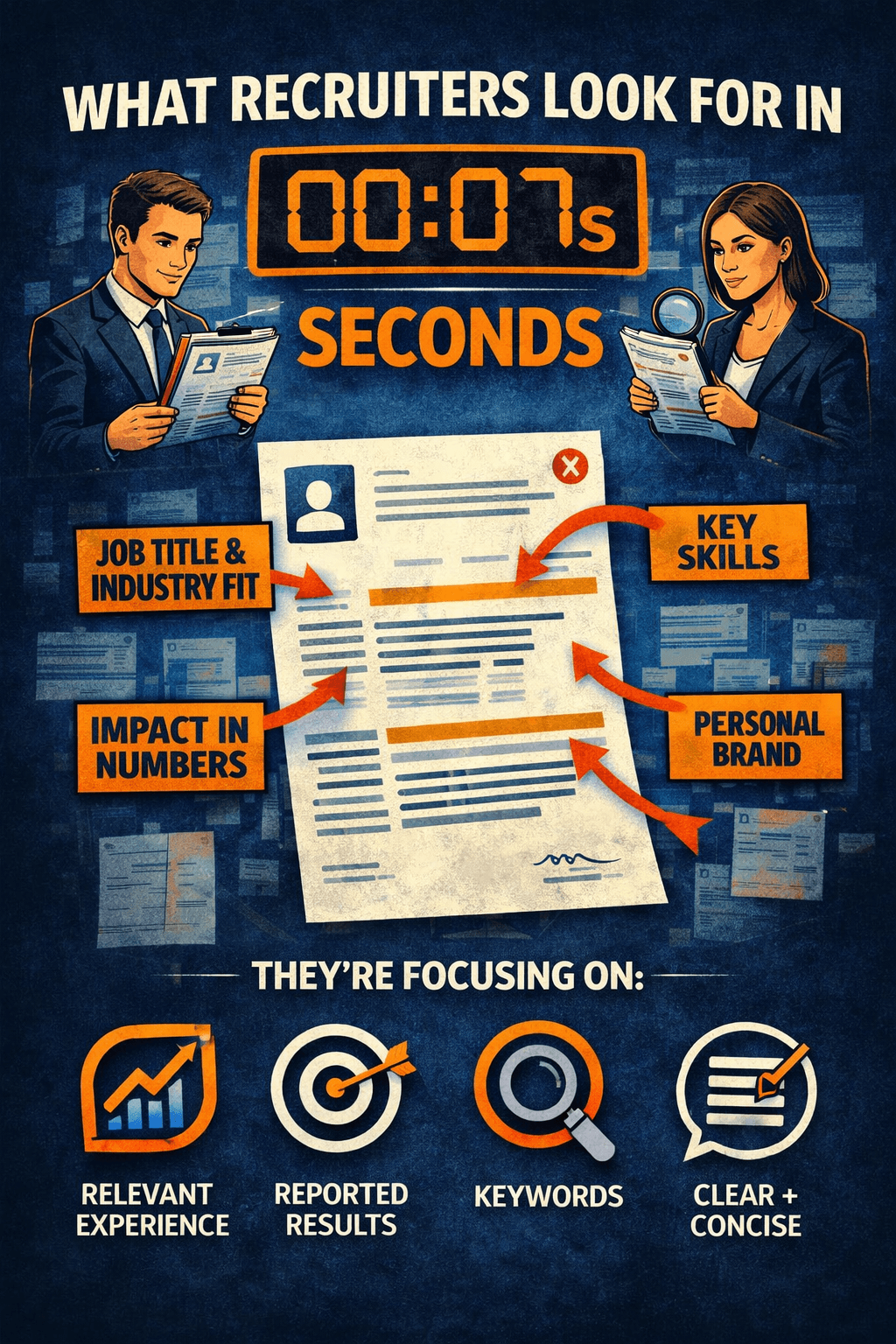 What Recruiters Look for in 7 Seconds