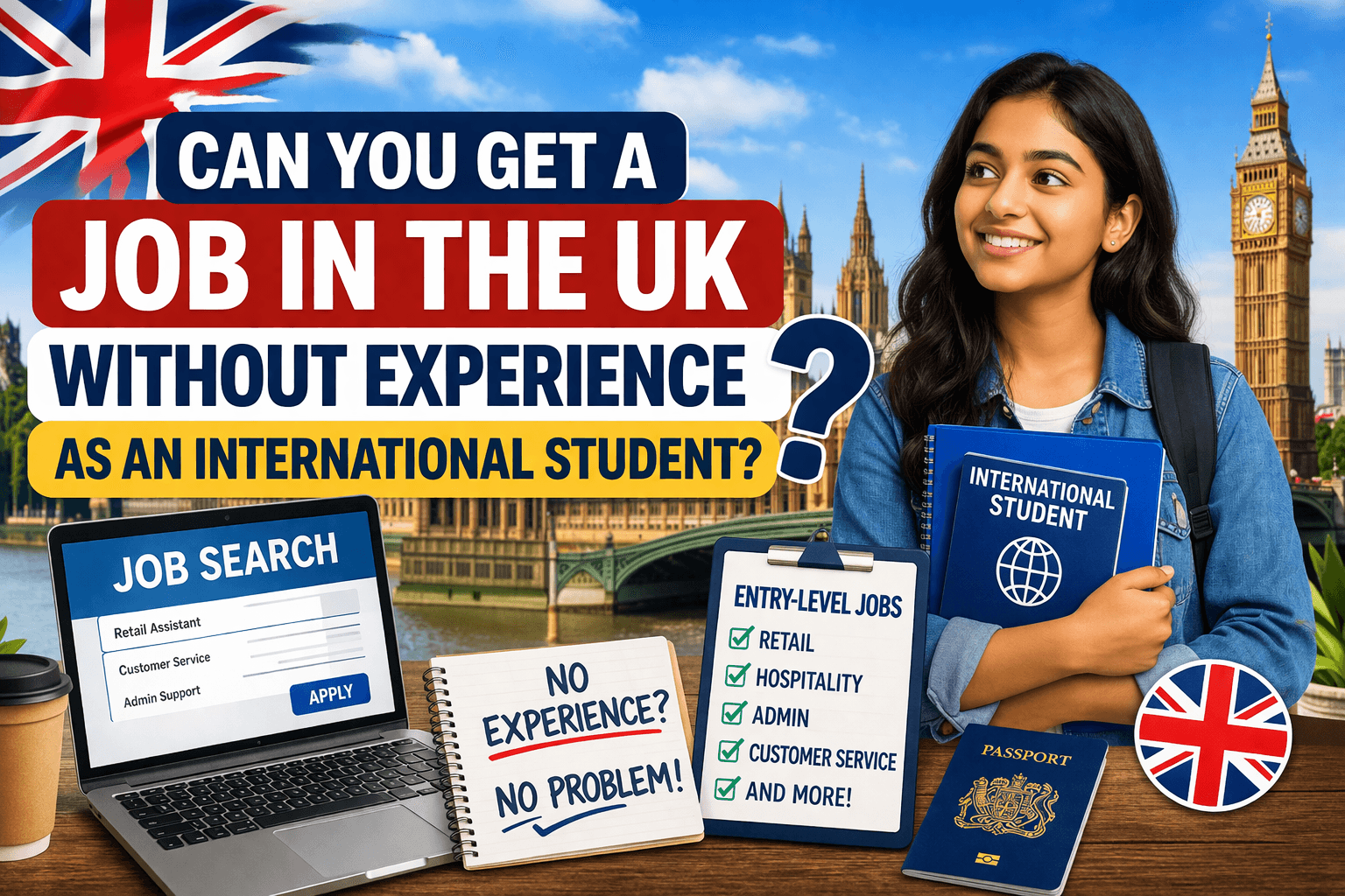 Can You Get a Job in the UK Without Experience as an International Student?