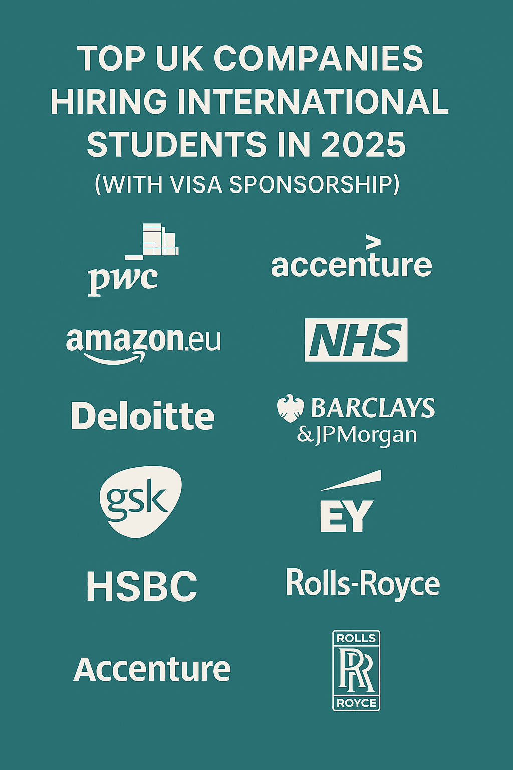 Top UK Companies Hiring International Students in 2025 (With Visa Sponsorship)