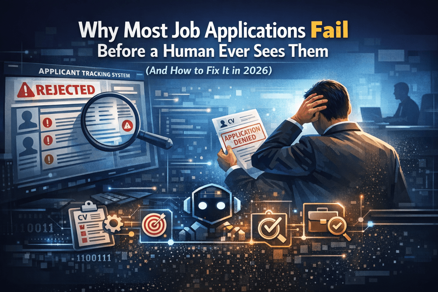 Why Most Job Applications Fail Before a Human Ever Sees Them (And How to Fix It in 2026)