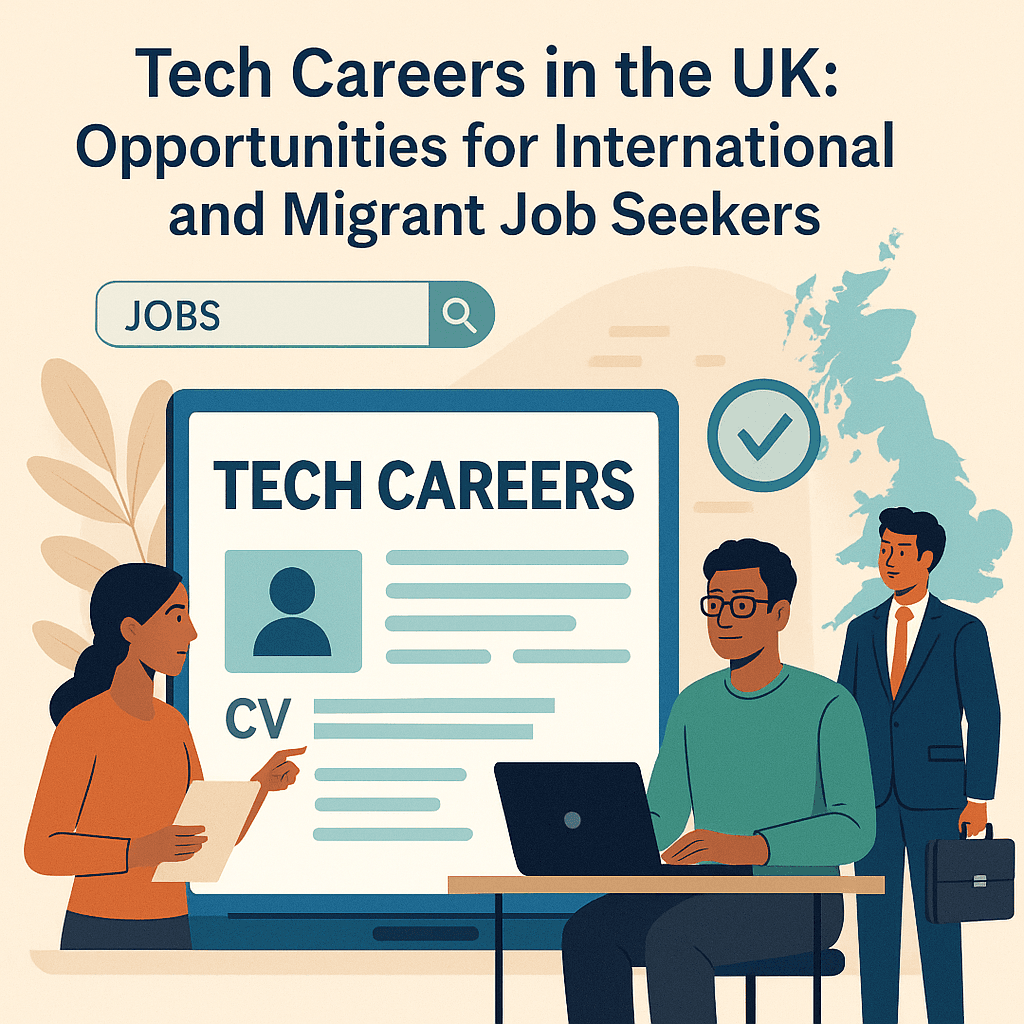 Tech Careers in the UK: Opportunities for International and Migrant Job Seekers